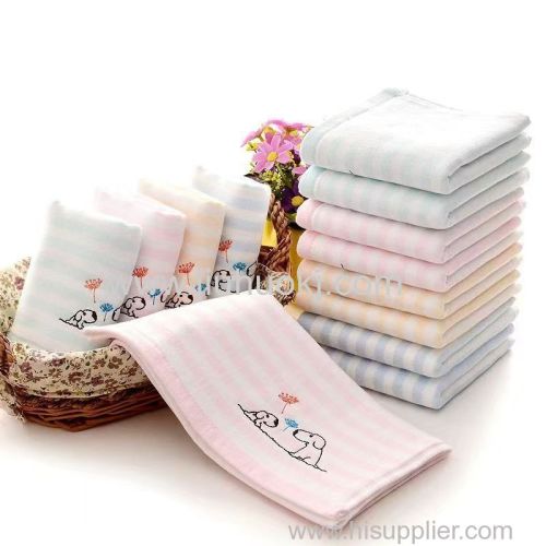100% dyed jacquard gauze towel bath towel