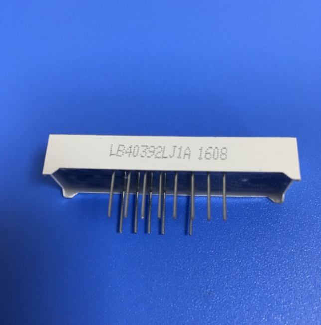 4-digit common cathode super bright green 7 segment clock led display for instrument panel