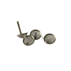 High Quality 15mm Stainless Steel Wire Mesh Pipe Bowl Filter Screen Sieve Mesh Cap with Handle