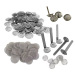 High Quality 15mm Stainless Steel Wire Mesh Pipe Bowl Filter Screen Sieve Mesh Cap with Handle