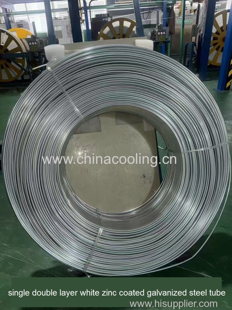 Galvanized Steel Tubes - Single & Double Layer White / Yellow Zinc Coating | HVAC & Industrial Use