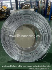 Galvanized Steel Tubes - Single & Double Layer White / Yellow Zinc Coating | HVAC & Industrial Use