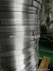Brushed finish stainless steel tubing for clean aesthetics and corrosion resistance. Decorative tubing ideal for handrai