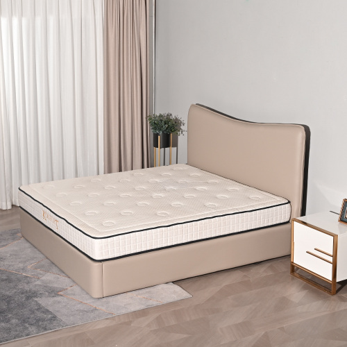 Konfurt Manufacturer Birch Electric Bedroom Furniture Leather Upholstered Lift Double Storage Bed