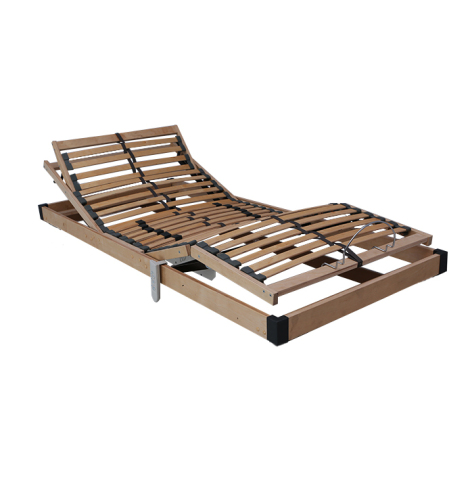 Konfurt Factory Price Bedroom Furniture Double Carbon Steel Slatted Bed Frame Metal Parts