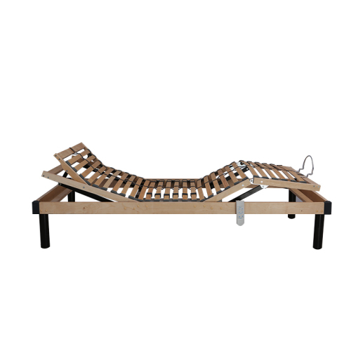 Konfurt Factory Price Bedroom Furniture Double Carbon Steel Slatted Bed Frame Metal Parts