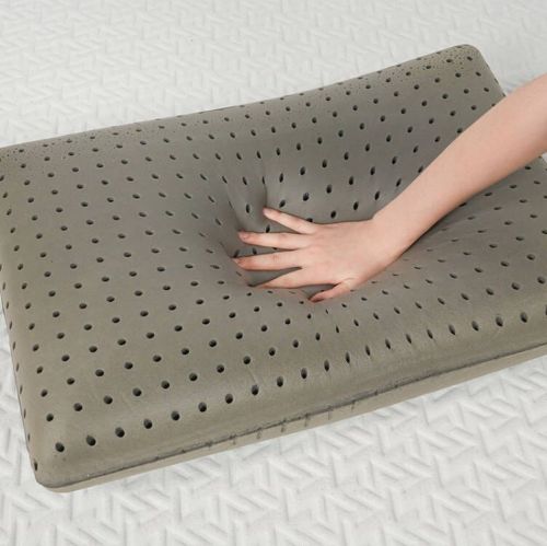 Factory Manufacture Contour Pillow Bamboo Cover Roll Compressed Into a Box