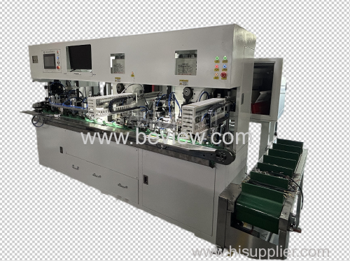 Automatic Plug Insert crimping machine for 6A India and British plug inserts