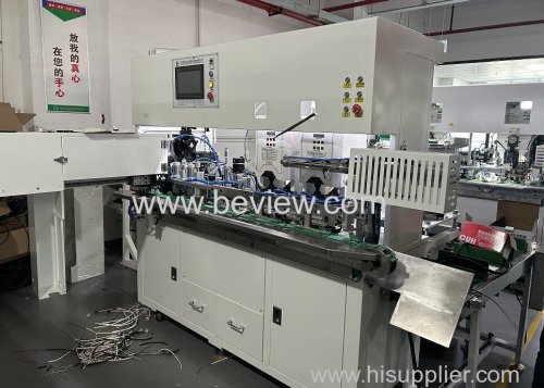 Automatic Plug Insert crimping machine for 6A India and British plug inserts