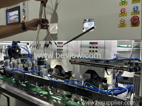Automatic Plug Insert crimping machine for 6A India and British plug inserts