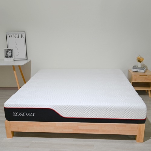 Konfurt soft memory foam mattress pad 3' 4' inches in mattress
