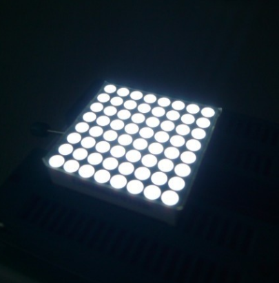 3mm 8 x 8 Amber Dot Matrix LED Display
