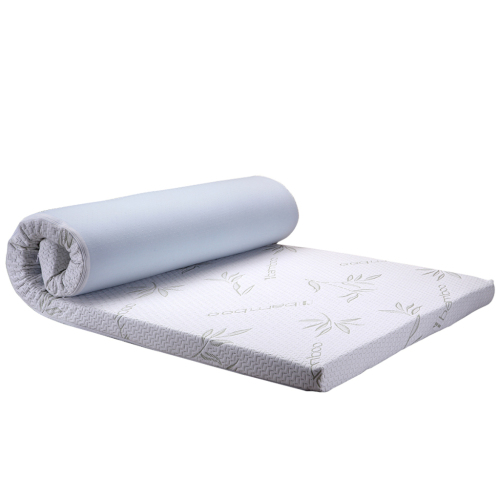 Customized Bamboo Memory Foam Mattress Topper Vacuumed in a Box