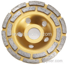 Two Row Diamond Grinding Wheels