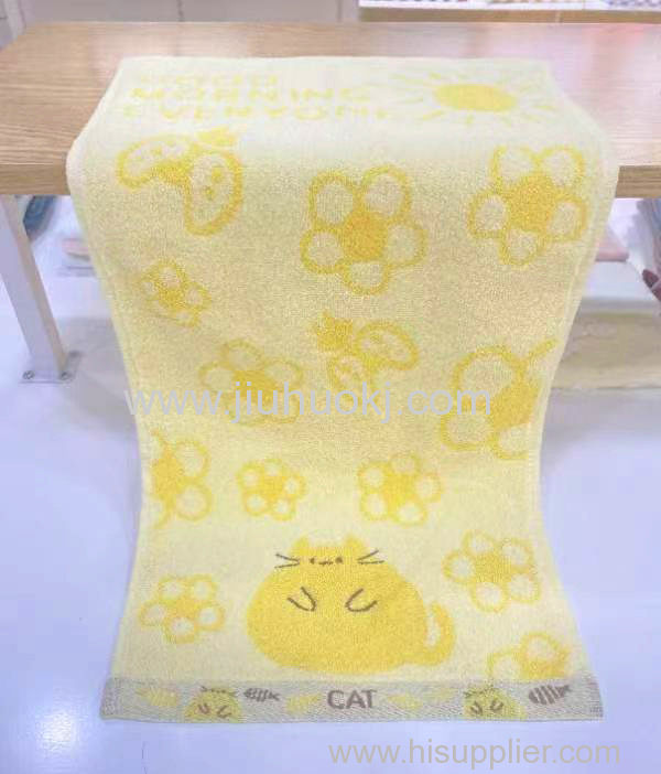 Premium Quality Pure Cotton Towels Made from Long-Staple Cotton Fibers