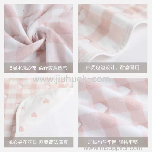 Gentle Baby Blanket Comfortable Hypoallergenic Cotton Mix For Little Ones
