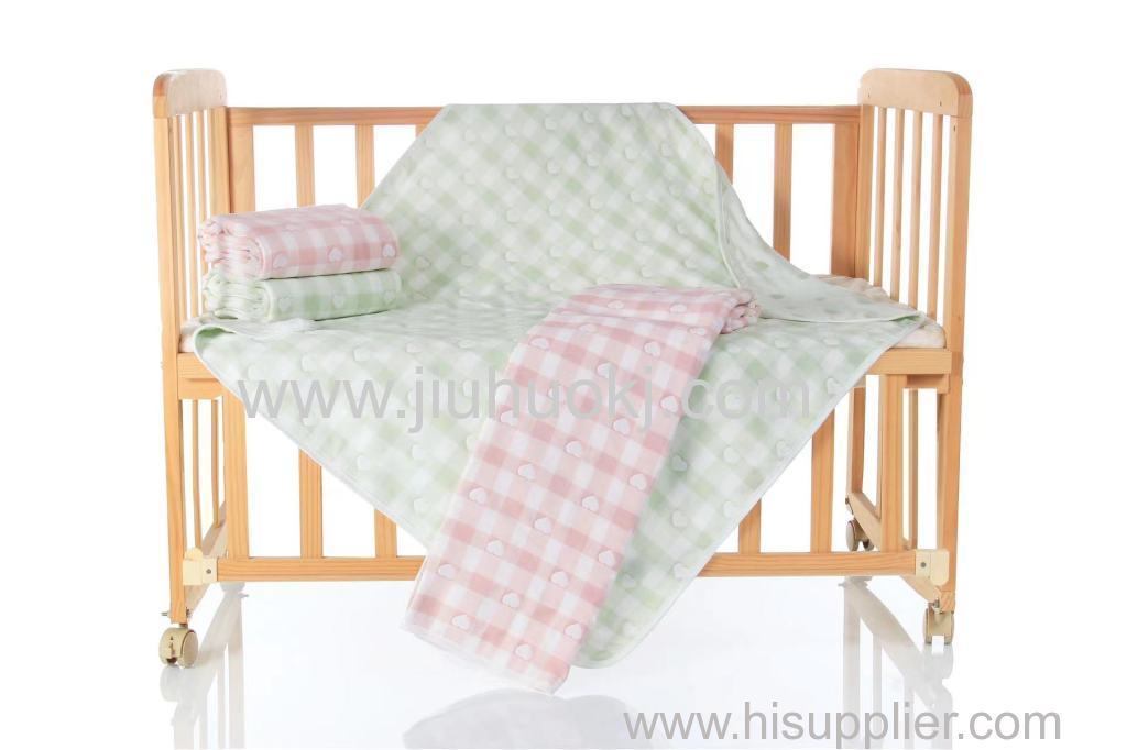 Gentle Baby Blanket Comfortable Hypoallergenic Cotton Mix For Little Ones