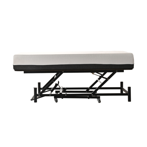Wooden King Size Electricl Lift Storage Bed Frame with Headboard
