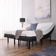 Adjustable bed base head and foot control wired remote with German okin motors in beds
