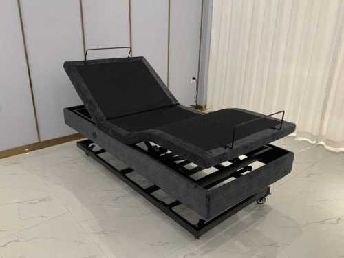 Konfurt Hi-Low adjustable bed frame king in mattress