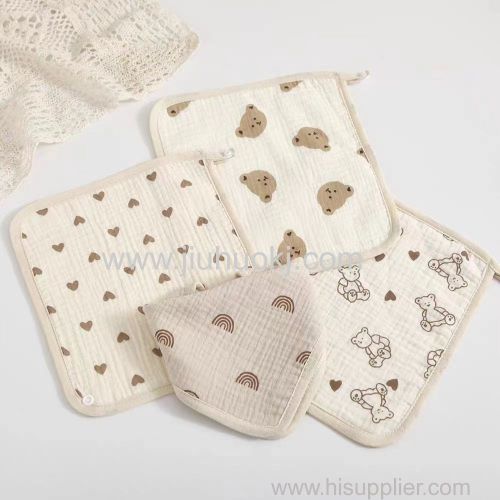 Adorable Child's Napkin with Natural Fabric for Newborns