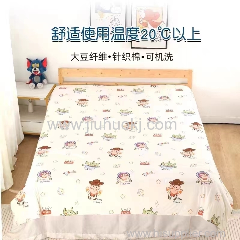 Child-Friendly Lightweight Quilts Gentle Material Perfect For Hot Nights