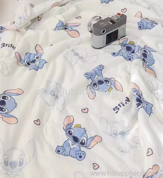 Child-Friendly Lightweight Quilts Gentle Material Perfect For Hot Nights