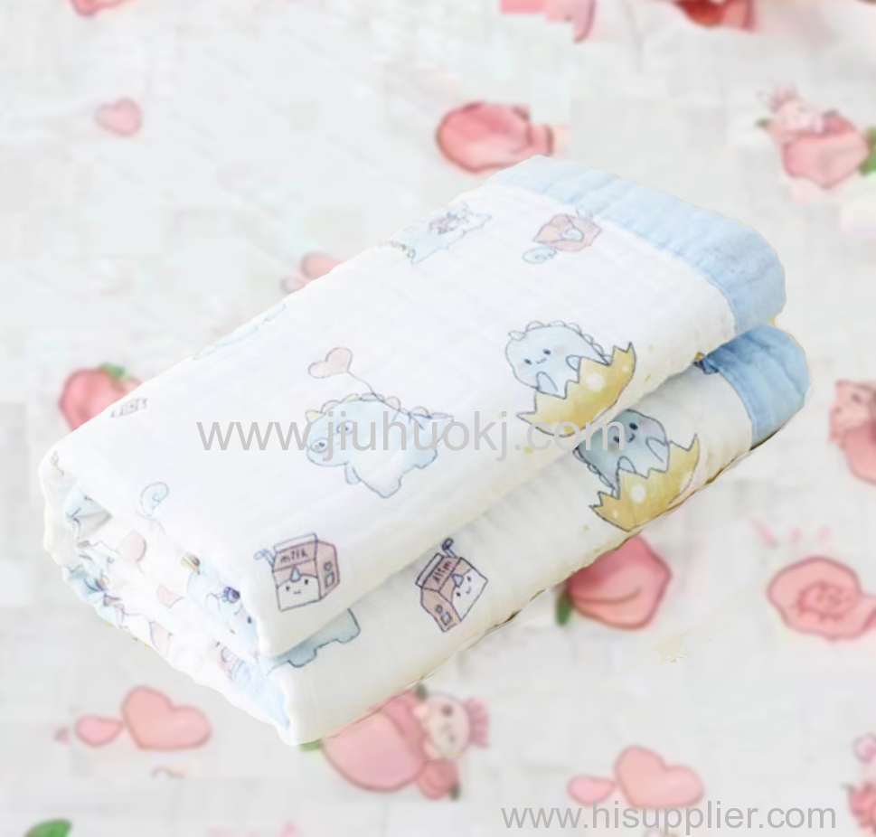 Skin-Soothing Multi-Layered Child Gauzy Cover Ideal Protective Accessory