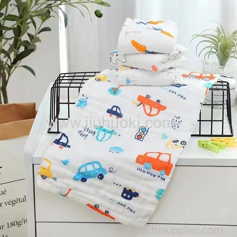 Skin-Soothing Multi-Layered Child Gauzy Cover Ideal Protective Accessory