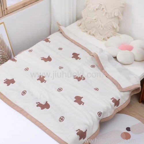 Premium Ten Layer Jacqut Pattern Cotton Fabric for Visible Layers