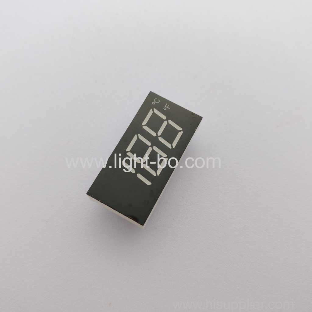 3 Digit 7 Segment LED Display for Freezer Control