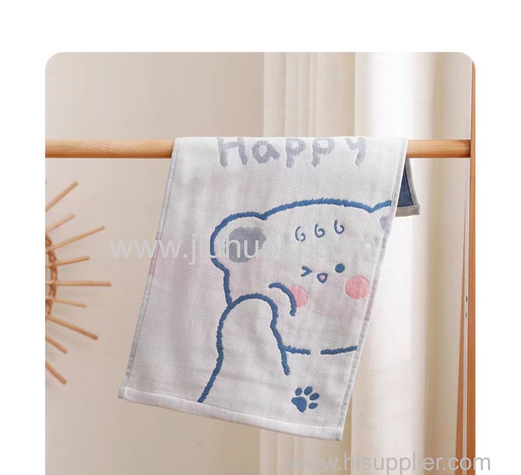 Large Gauze Face Towel with Superior Breathability & Water Absorption