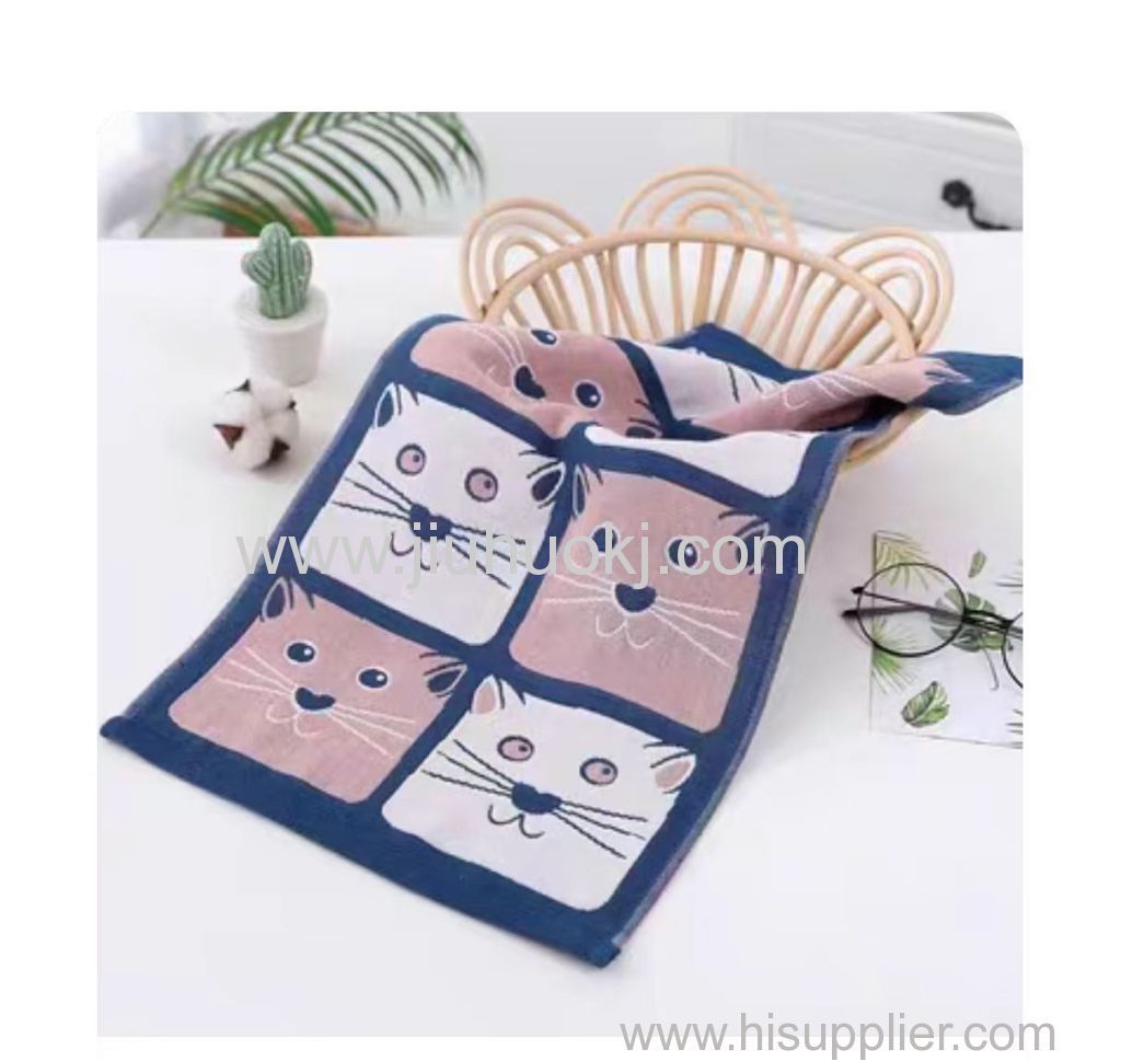 Soft Fabric Gauze Washcloth - Moisture-Wicking Hygiene Aid