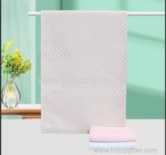 Premium Touch Sensory Experience: Plush Textured Knitting Handtowels With Superior Ventilation