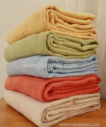 Nature-Inspired Multicolor Bathroom Towels Featuring Traditional Five Elements - Metaphysical Art Decor