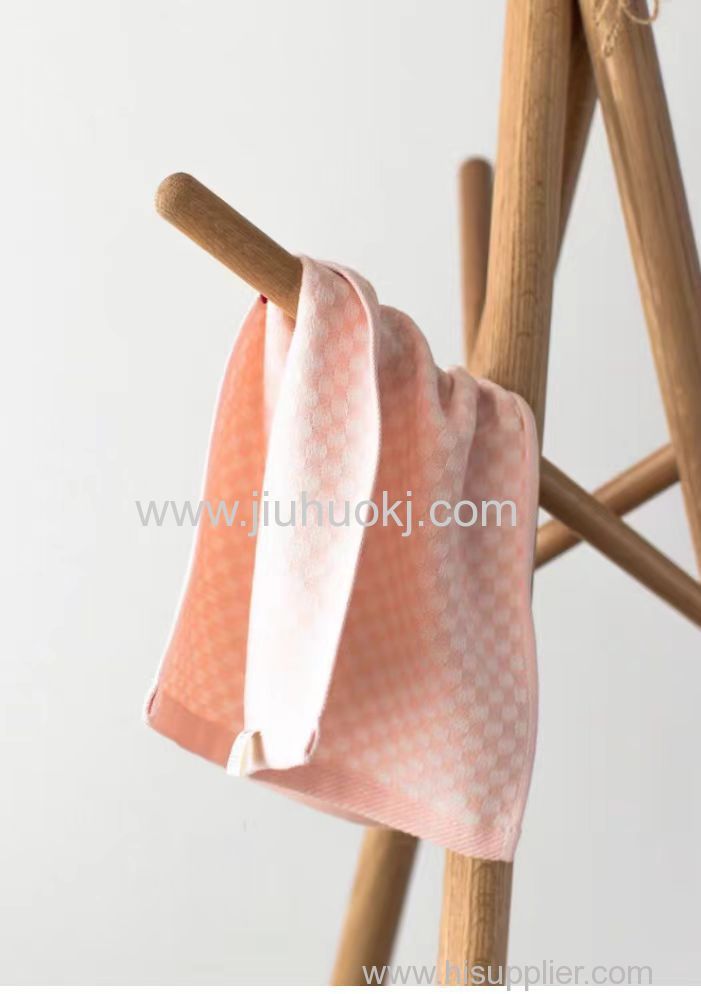 Baby-Friendly Soft Knit Square Towels with Elegant Simplicity