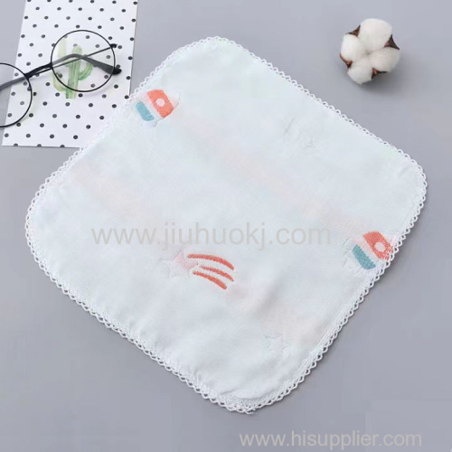 Charming Plush Handkerchiefs: Durable & Cozy Square Toweling Cloth