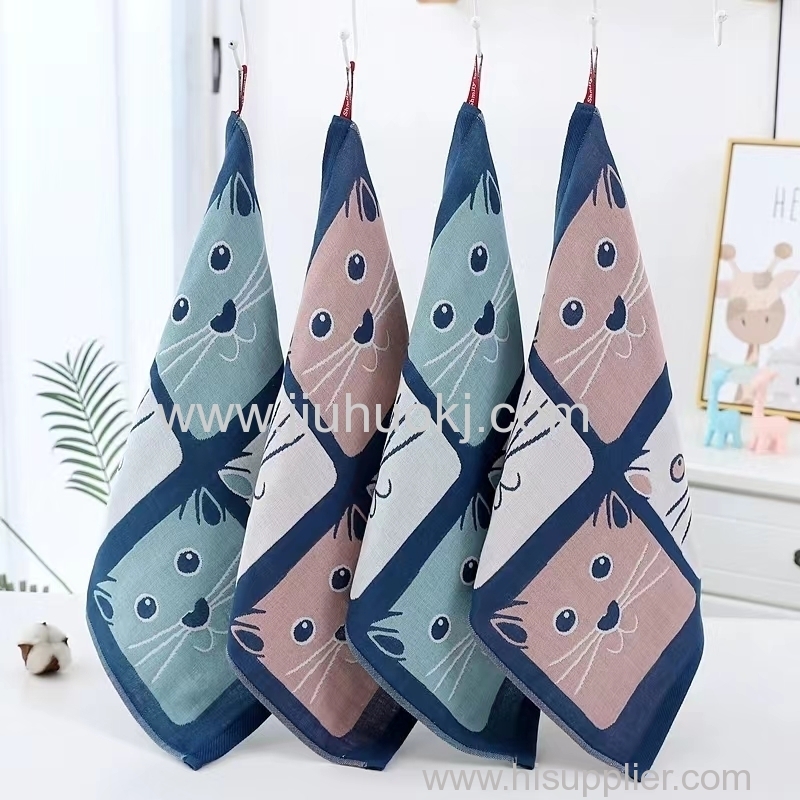 Adorably Cuddle-Worthy Cat Patterned Hankies: Gentle Texture Pocket Squares