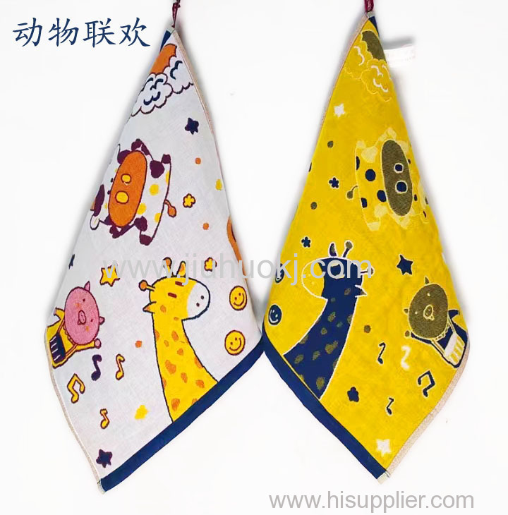 Comfortable Cotton Blend Handkerchiefs with Cute Patterns