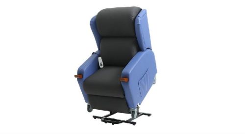 Konfurt Wholesale Electric Recliner Lift Blue Chair With Massage Chair Best Recliner leisure Sofa Chair