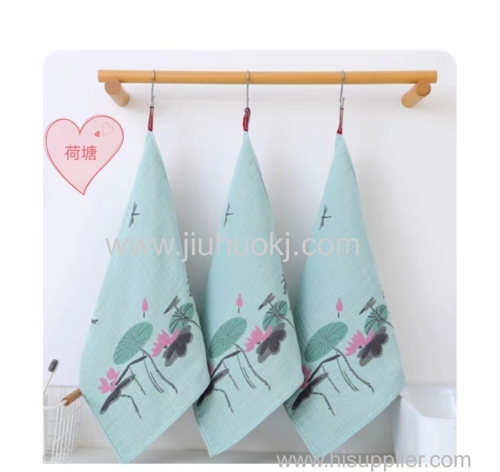 High-Quality Soft Cotton Handkerchiefs with a Touch of Cuteness