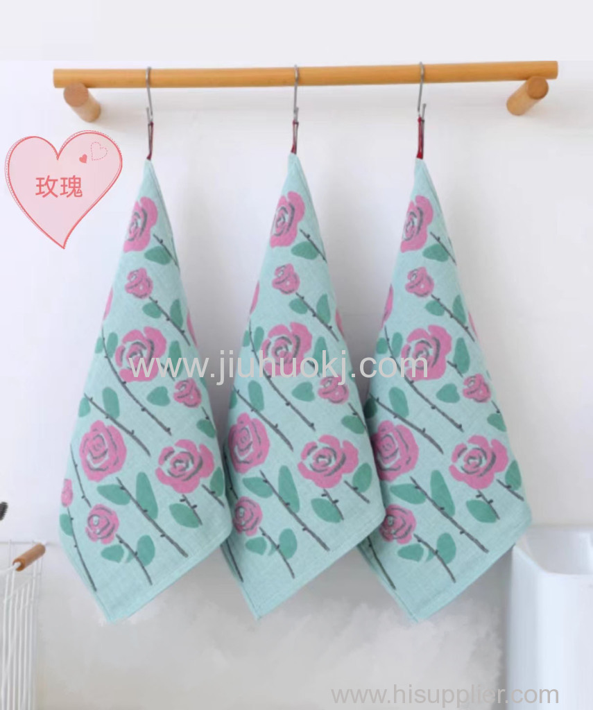 High-Quality Soft Cotton Handkerchiefs with a Touch of Cuteness