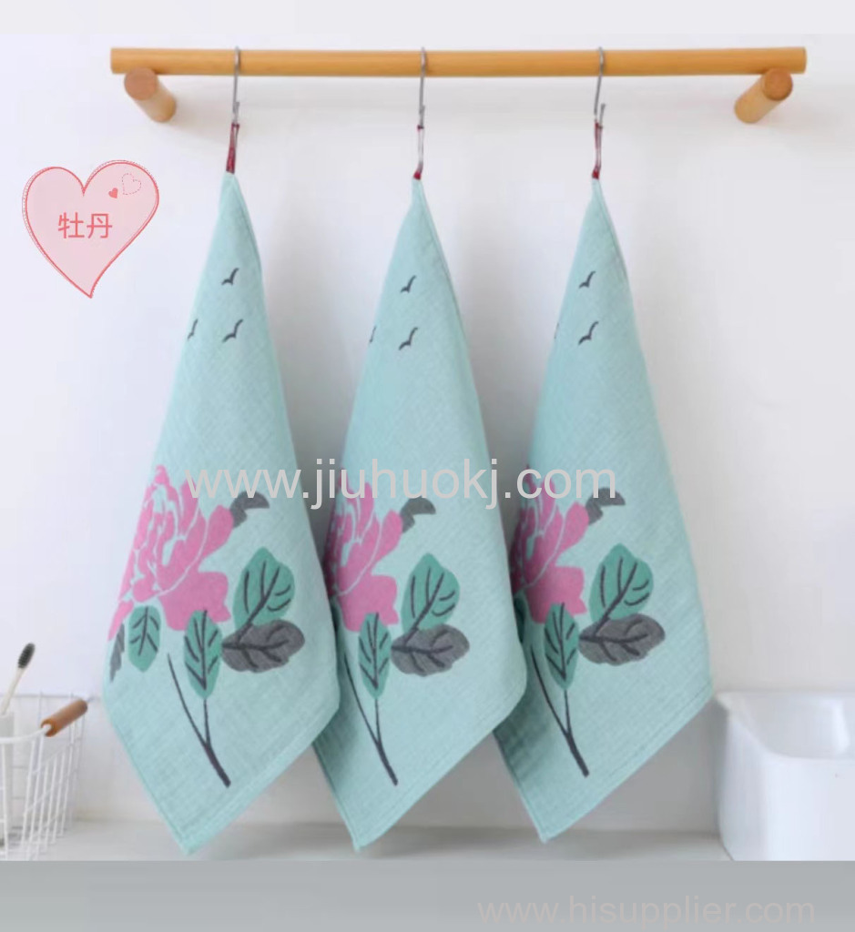 High-Quality Soft Cotton Handkerchiefs with a Touch of Cuteness