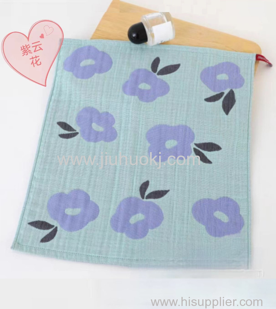 High-Quality Soft Cotton Handkerchiefs with a Touch of Cuteness