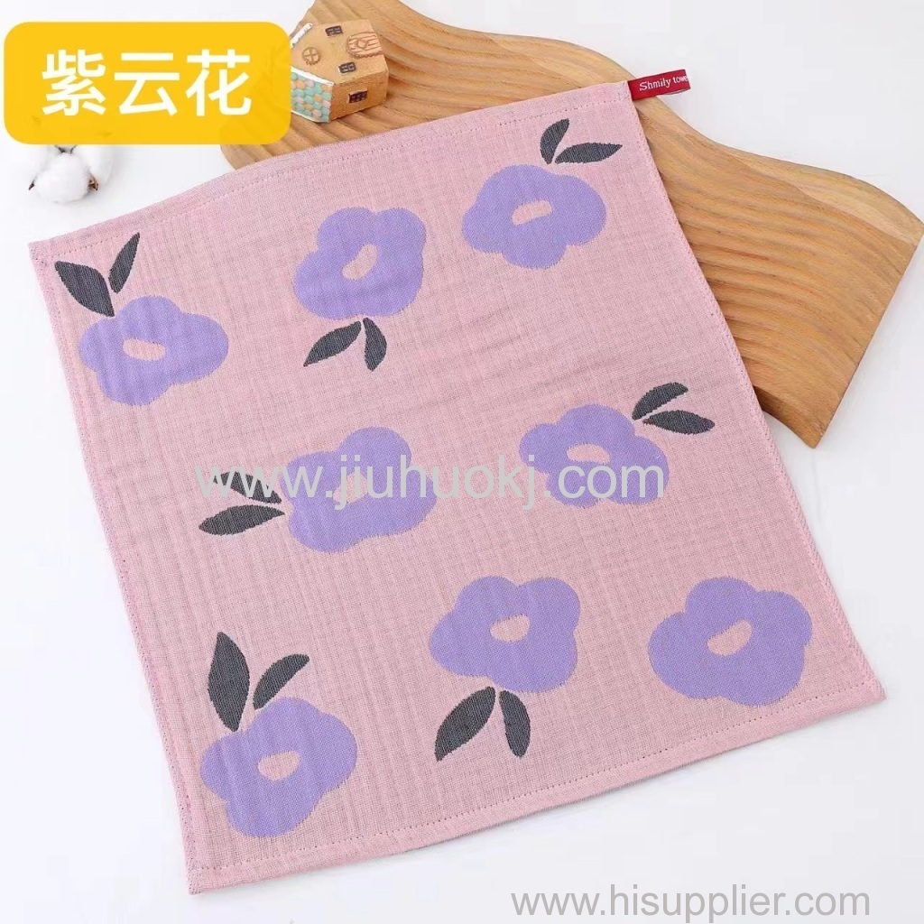 High-Quality Soft Cotton Handkerchiefs with a Touch of Cuteness1