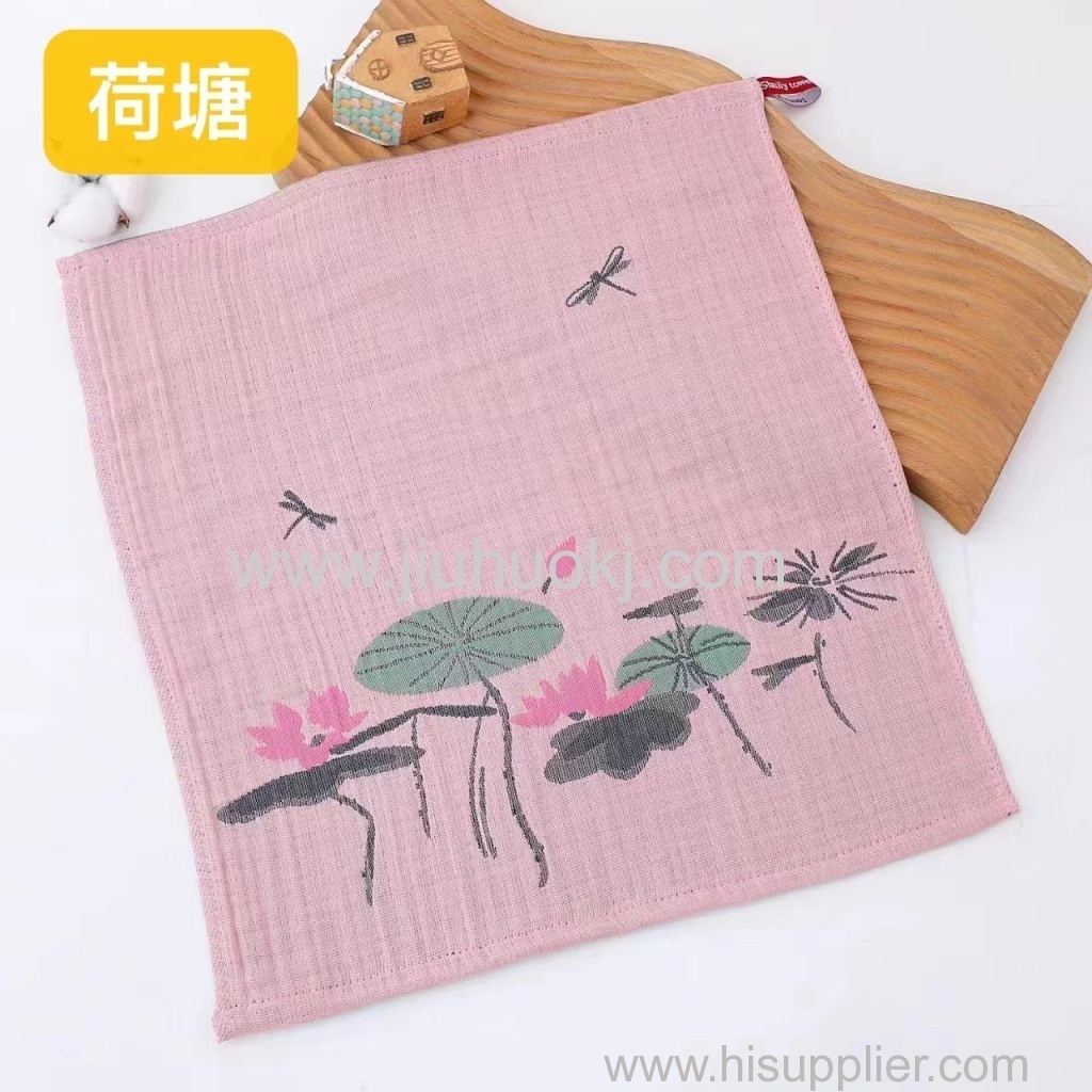 High-Quality Soft Cotton Handkerchiefs with a Touch of Cuteness1