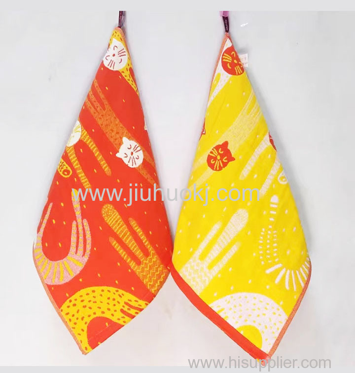 High-Quality Soft Cotton Handkerchiefs with a Touch of Cuteness2