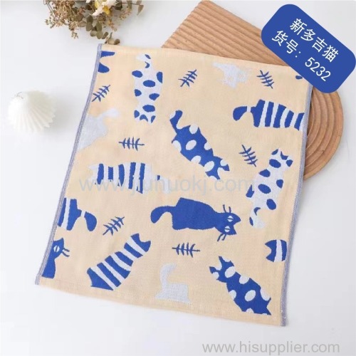 High-Quality Soft Cotton Handkerchiefs with a Touch of Cuteness3