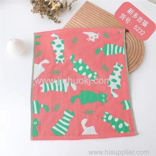 High-Quality Soft Cotton Handkerchiefs with a Touch of Cuteness