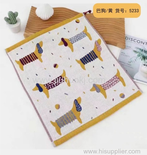 High-Quality Soft Cotton Handkerchiefs with a Touch of Cuteness